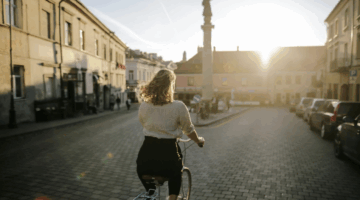Sonnenschutz für Radfahrer